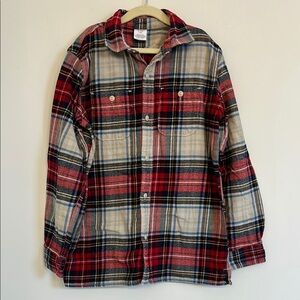 GAP Kids Plaid Flannel Shirt Boy’s L (10)